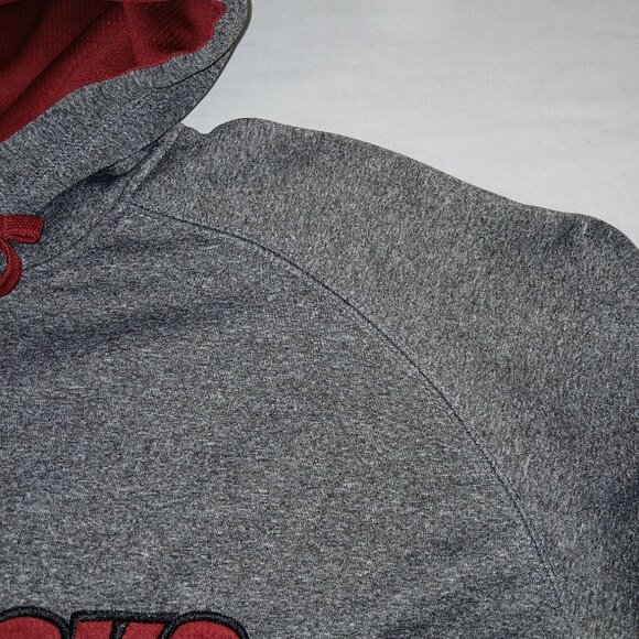 USC Gamecocks Hoodie- Embroidered Logo - Kangaroo Pocket - Men's Size Medium - Picture 4 of 12